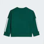 ADIDAS 3-STRIPES FRENCH TERRY INFANT TRACKSUIT SET 240 KT2486 - Image 3