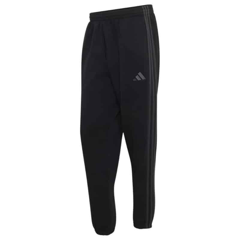 KY4124-BL.jpg ADIDAS 3-STRIPES FLEECE TRACK PANTS MEN KY4124 - Image 1