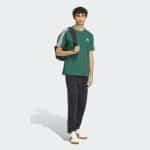 ADIDAS 3-STRIPES FLEECE TRACK PANTS MEN KY4124 - Image 4