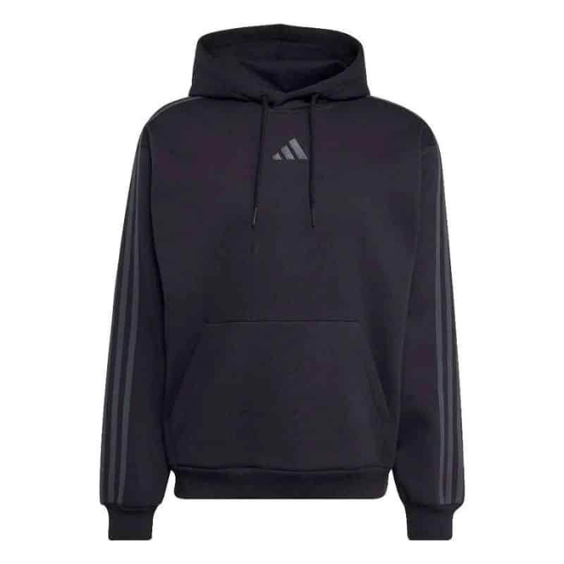 KY4165-BL.jpg ADIDAS 3-STRIPES FLEECE HOODIE KY4165 - Image 1