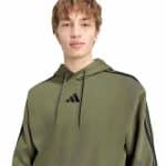 ADIDAS 3-STRIPES FLEECE HOODIE KY4167 - Image 6
