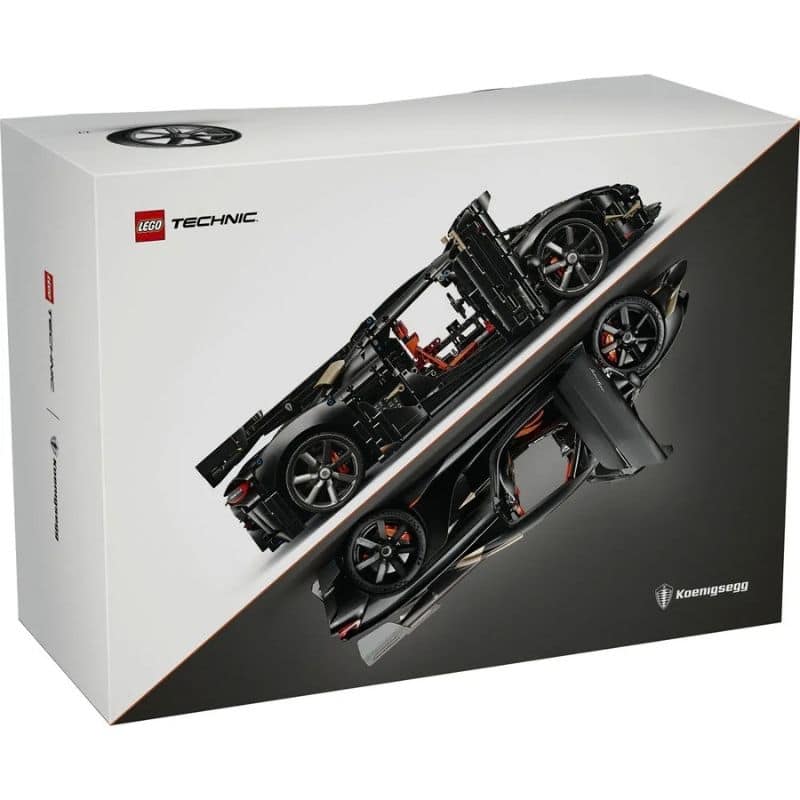 LE42232.jpg LEGO 42232 TECHNIC - KOENIGSEGG SADAIR S SPEAR MEGACAR - Image 1