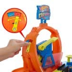 HOT WHEELS CITY - MEGA LOOP CAR WASH PLAYSET JHL97 - Image 4