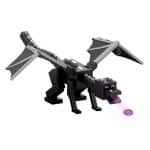 MINECRAFT- DRAGON BREATH ATTACK ENDER FIGURE WITH 10 DISCS JKC13 - Image 2