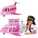 BARBIE DREAM LAND DREAM PLANE WITH WORKING MICROPHONE FEATURE AND 14 ACCESSORIES JLW92 - Image 2
