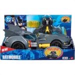 DC - BATMAN SIGNATURE CRIME FIGHTING CAR WITH BAT-DRONE CANNON JMD52
