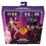 MATTEL K-POP DEMON HUNTERS RUMI AND JINU FIGURES WITH ACCESSORIES - SWAPPABLE HANDS AND FACES JRY40