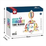 PUZZLE TELESCOPIC MAGNETIC STICK 64PCS 442856