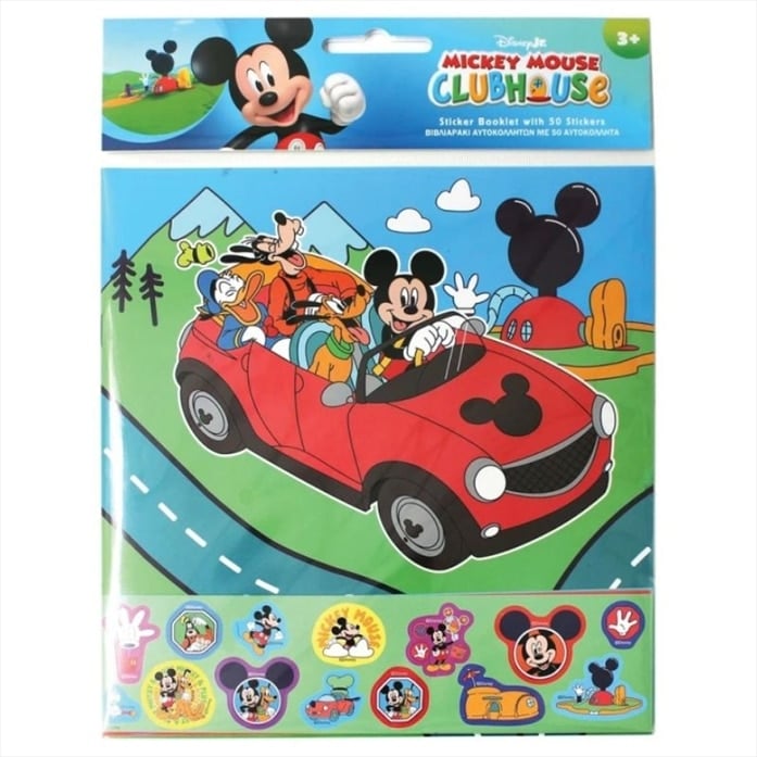 SXO773-00691.jpg GIM ALBUM WITH 50 MICKEY STICKERS 773-00691 - Image 1