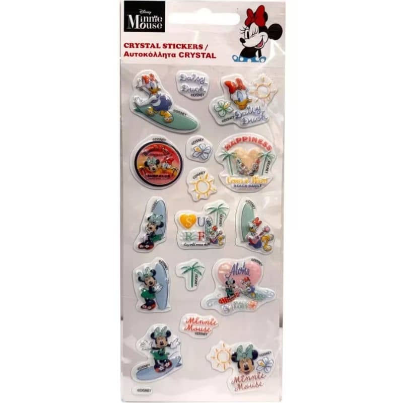 SXO773-14420.jpg GIM STICKER CRYSTAL MINNIE 773-14420 - Image 1