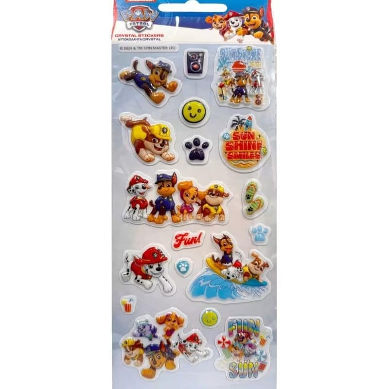 SXO774-00920.jpg GIM STICKER CRYSTAL PAW PATROL 774-00920 - Image 1