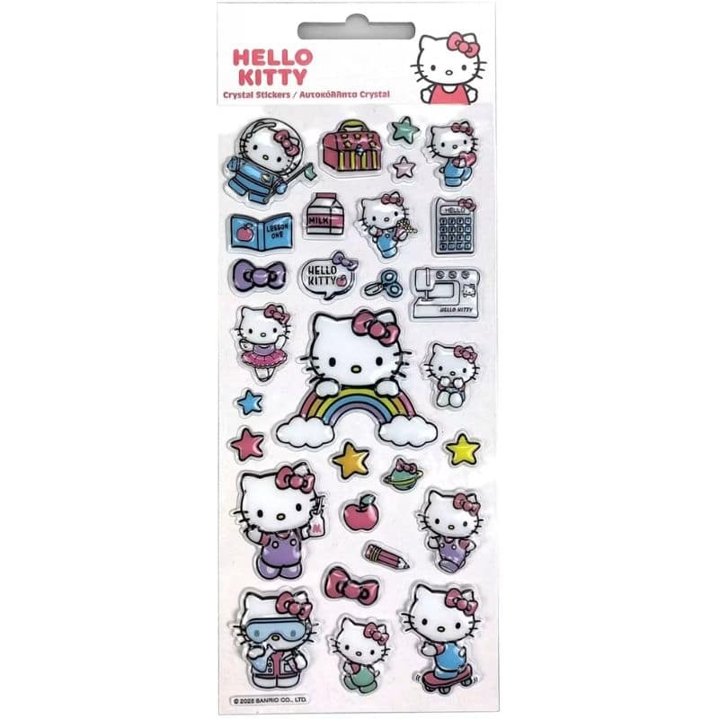 SXO776-78820.jpg GIM STICKER CRYSTAL HELLO KITTY AND FRIENDS 776-78820 - Image 1