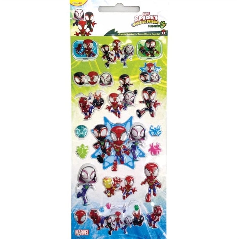 SXO777-50220.jpg GIM STICKER CRYSTAL SPIDEY 777-50220 - Image 1