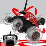 THREESIXTY SHARPER IMAGE SPINNING THUNDER TUMBLER REMOTE-CONTROLLED VEHICLE - RED 1212014881 - Image 3