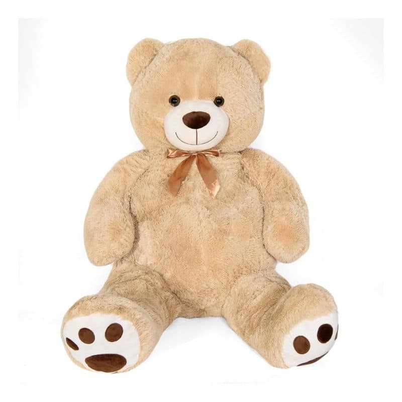 CHR2914.jpg BEAR BEIGE PLUSH 135CM 2914 - Image 1