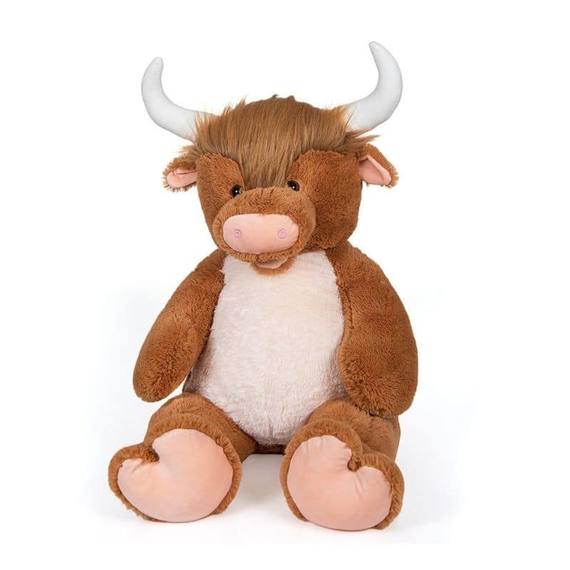 CHR2917.jpg BULL BROWN PLUSH 100CM 2917 - Image 1