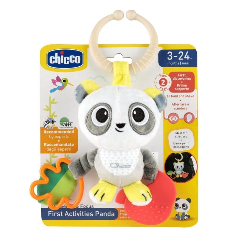 CHY03-11566-00.jpg CHICCO BABY STROLLER TOY PANDA Y03-11566-00 - Image 1