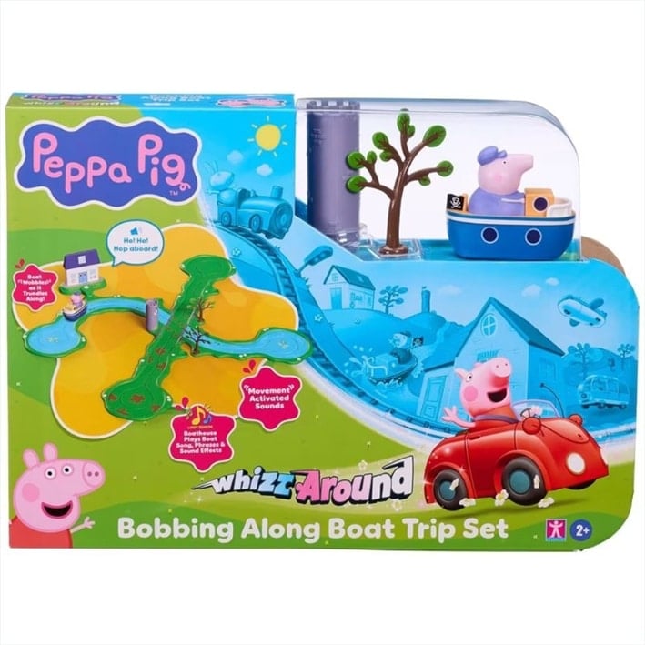 GPH08345.jpg PEPPA WHIZZ AROUND – GRANDPA PIG’S BOAT 08345 - Image 1