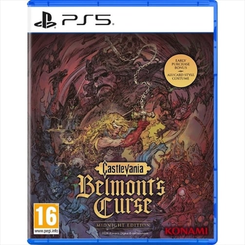 PS5X-0566.jpg PS5 GAME - CASTLEVANIA - BELMONT’S CURSE - MIDNIGHT EDITION - Image 1