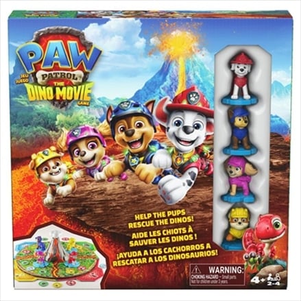 SM6076557.jpg SPIN MASTER PAW PATROL THE MOVIE - HELP THE PUPS RESCUE THE DINOS - ENGLISH 6076557 - Image 1