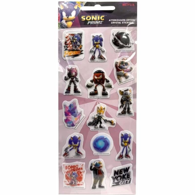SXO777-40220.jpg GIM STICKER CRYSTAL SONIC 777-740220 - Image 1